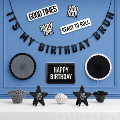 It's My Birthday Bruh Room Decor Kit - 10 Piece